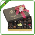 Fancy Customized Merci Chocolate Box with Ribbon